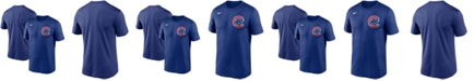 Nike Men's Royal Chicago Cubs Wordmark Legend T-shirt